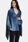 Zivame Velour Sleep Shrug - Reflecting Pond — thumbnail 2